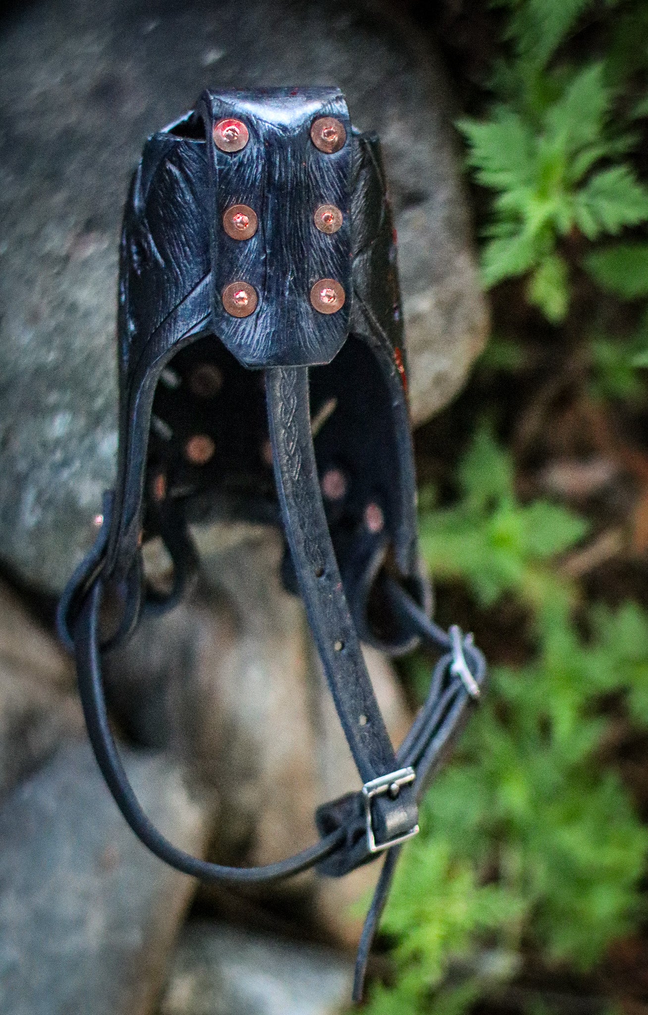 "Black Shuck" Full K9 Agitation Muzzle