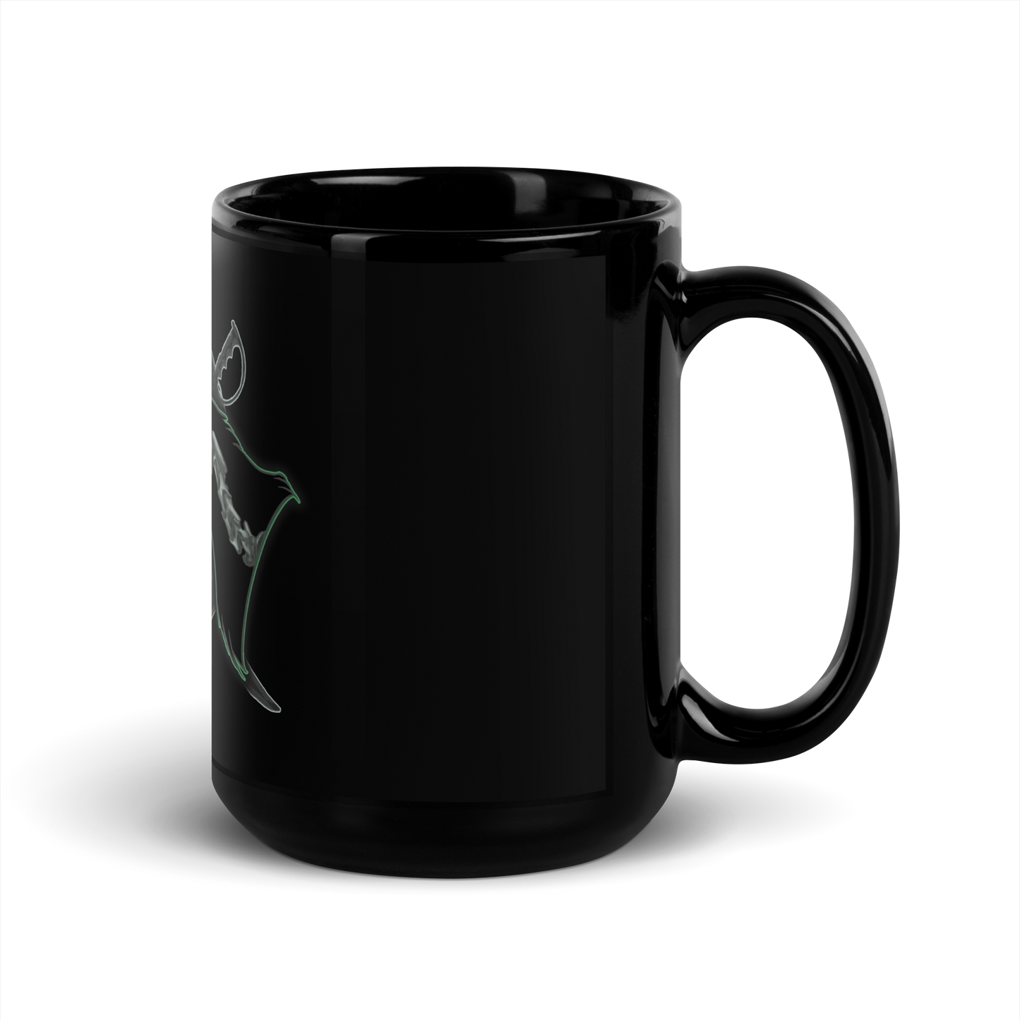 Black Glossy Mug