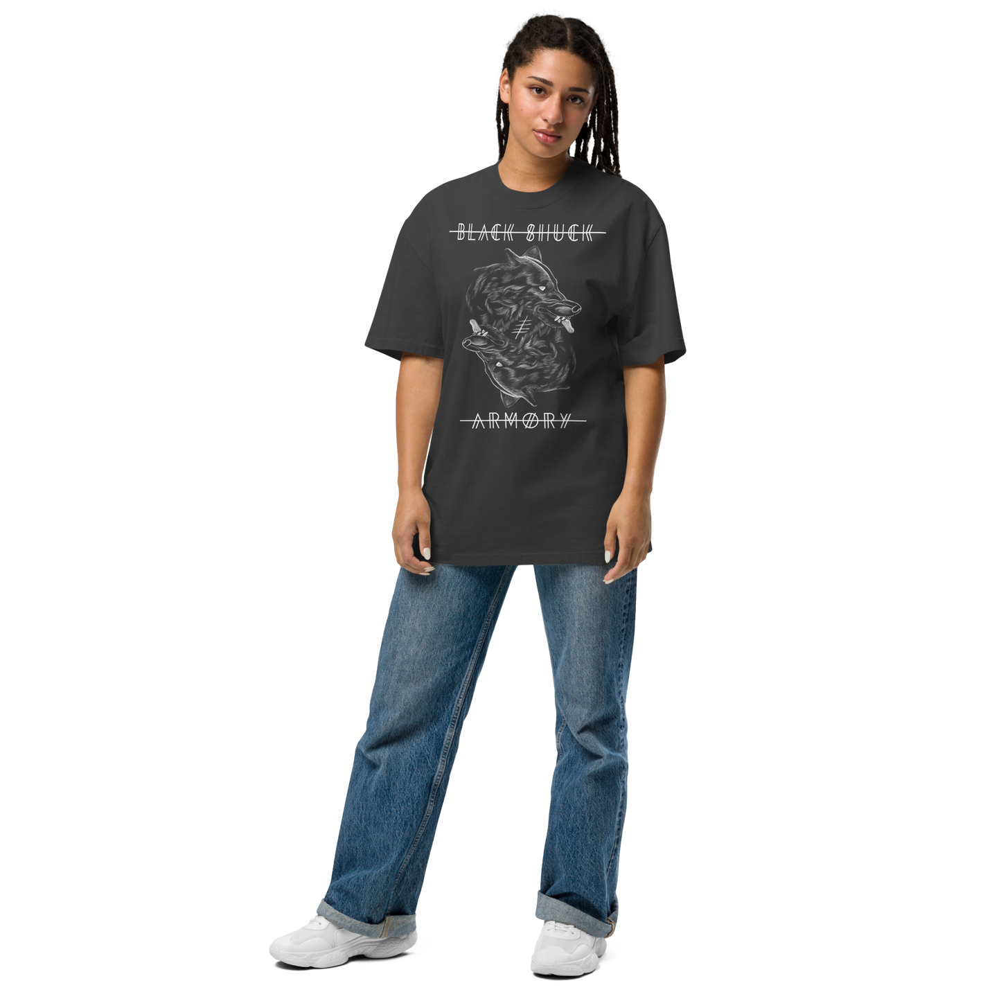 BSA Unisex Oversized Faded Tee