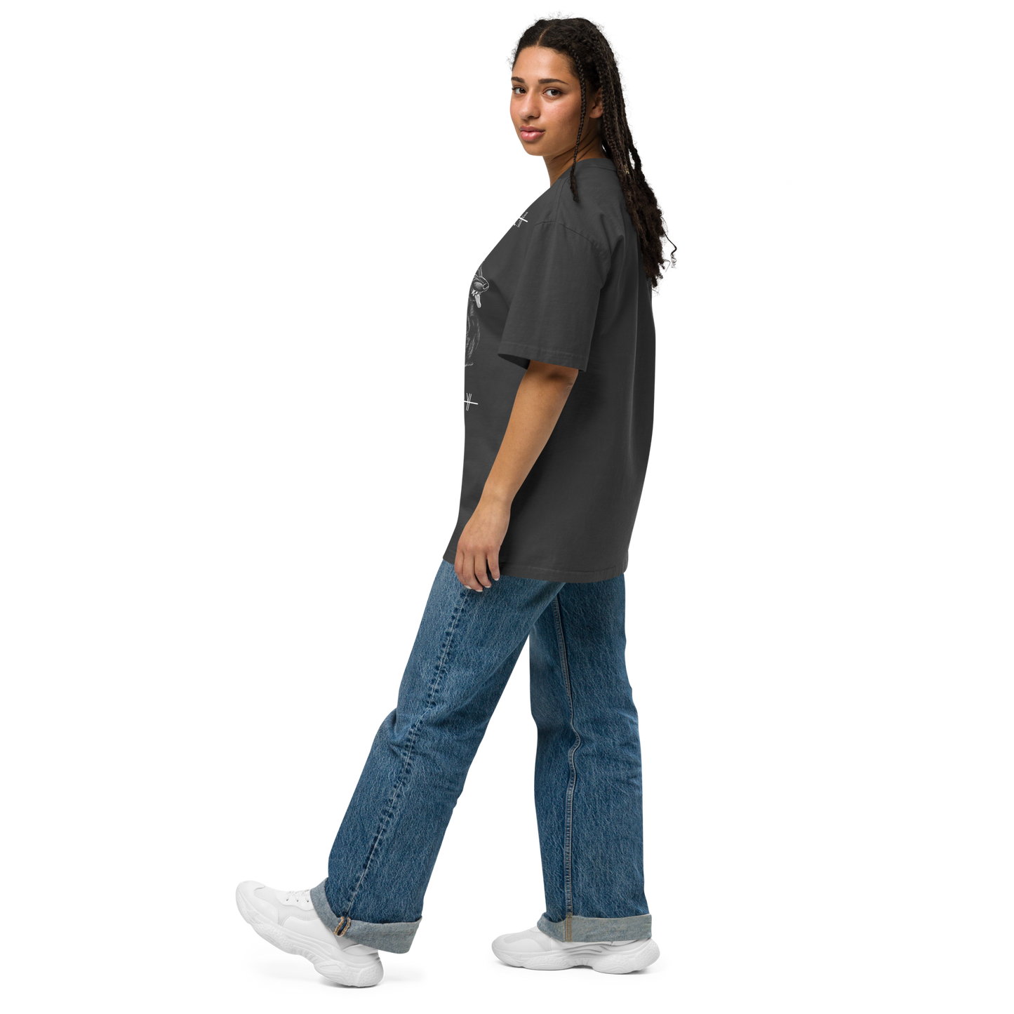 BSA Unisex Oversized Faded Tee