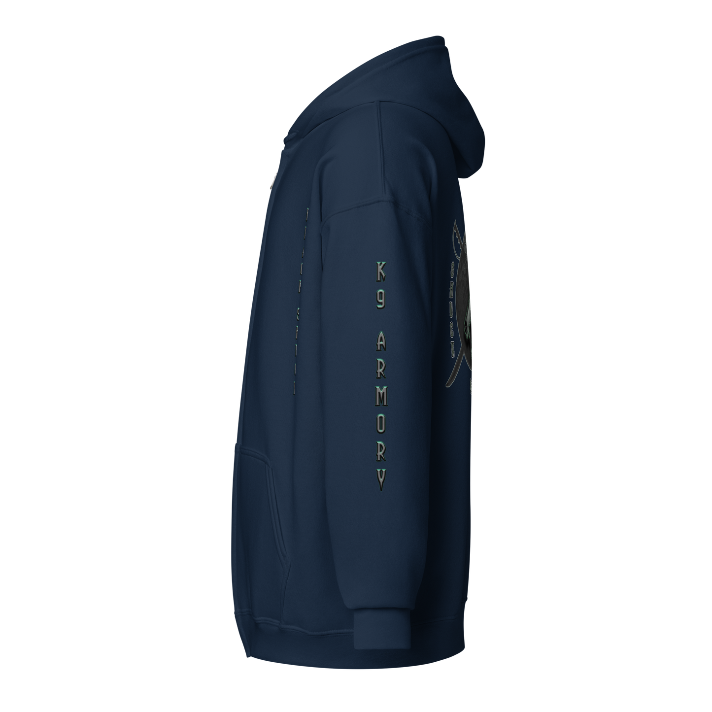 Official Black Shuck Armory Zip Up Hoodie