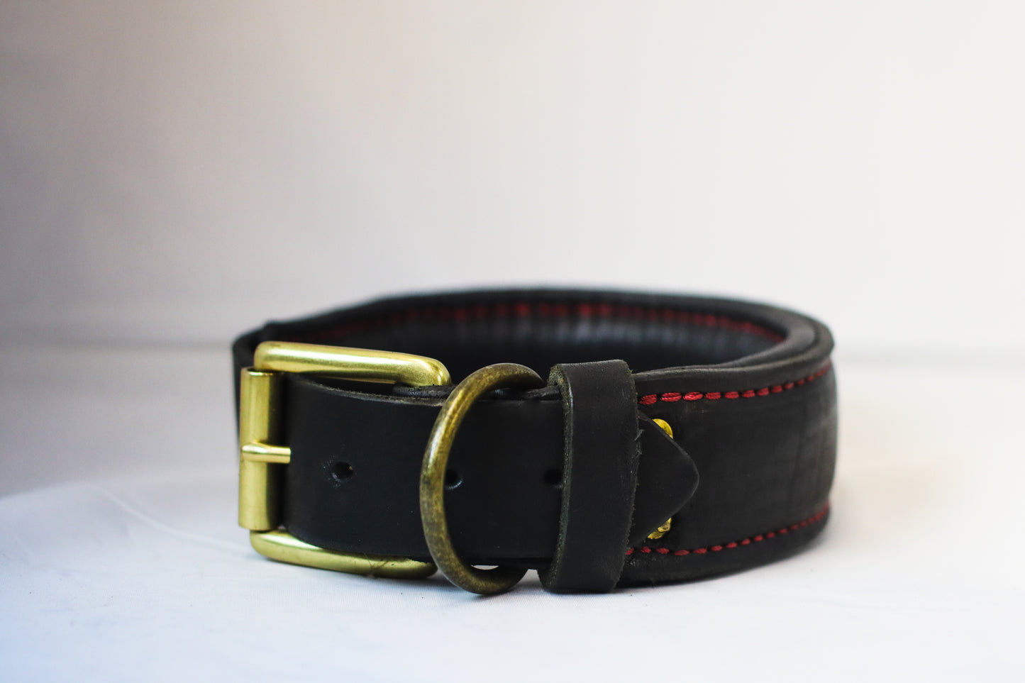 Padded Leather Collar