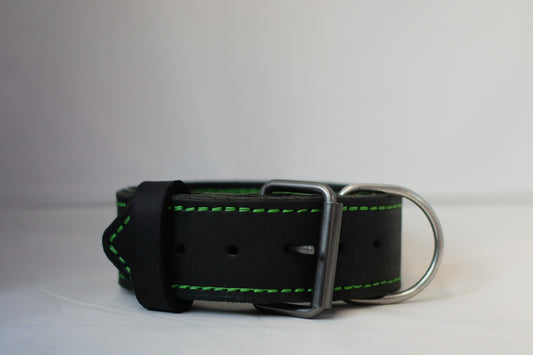 2” Leather Agitation Collar